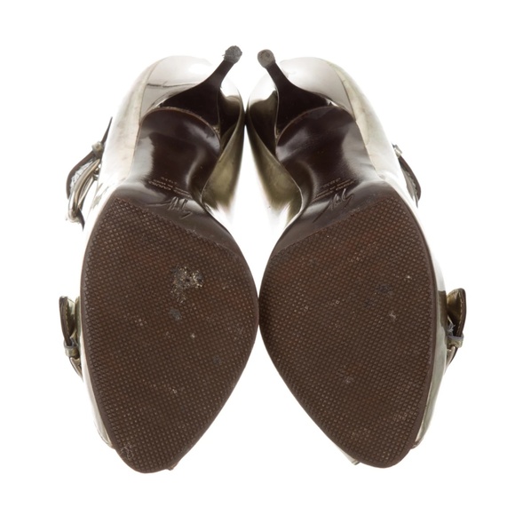 GIUSEPPE ZANOTTI Peep-Toe Platform Pumps - Picture 2 of 5